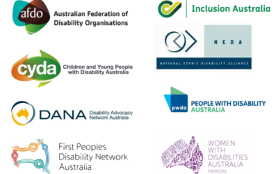 Australia’s Disability Representative Organisations Call for Healing