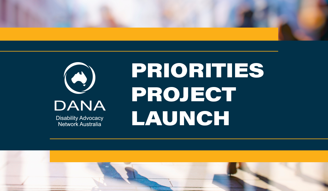 Priorities Project Launch promotional banner